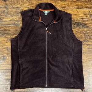 Woolrich Vest, Men's Size XL, Dark Mulberry Color